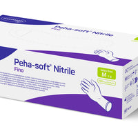Peha-soft nitrile fino, puder- u. latexfrei, unsteril, Gr. M