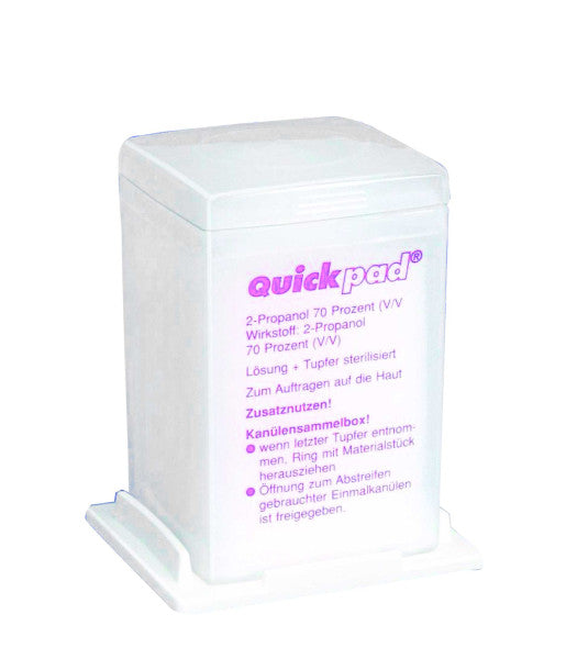 Quickpad Swab Dispenser mit 150 sterilee alcohol swabs