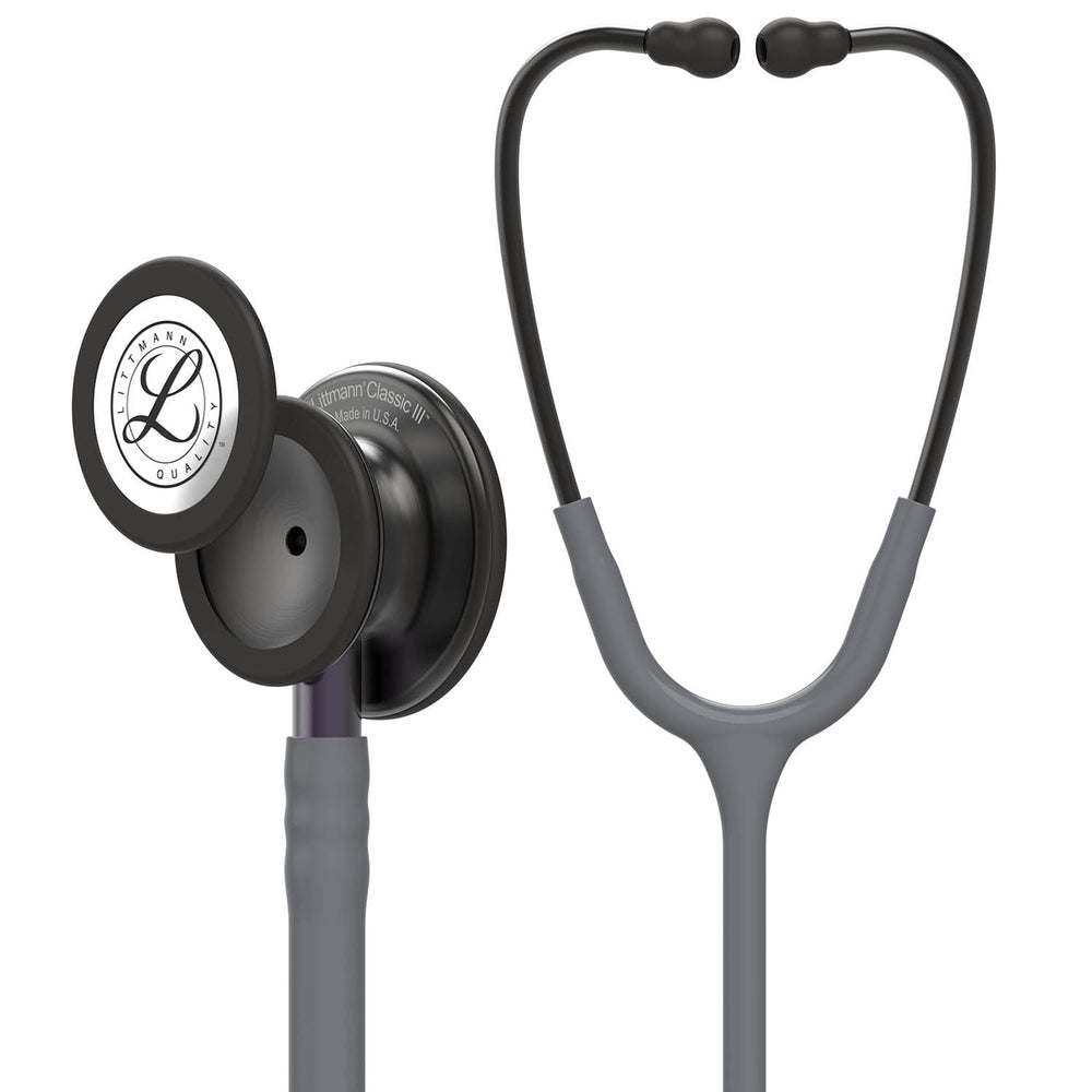 3M Littmann® Classic III Stethoscope, Smoke Edition, Grey