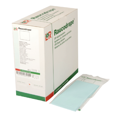 Raucodrape Drape Sheet 38x45cm, 2-ply, sterile