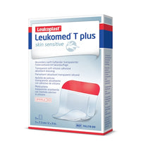 Leukomed T plus skin sensitive, sterile transparent dressing, WA 7.2 cm x 5.0 cm