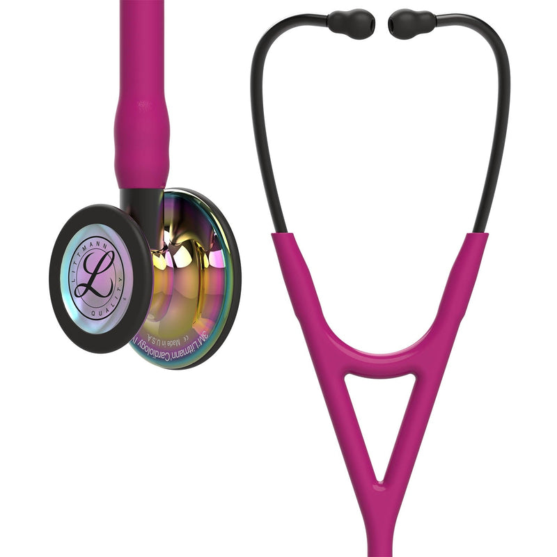 3M Littmann Cardiology IV™ Stethoscope, High-Polish Rainbow Edition, Navy Blue
