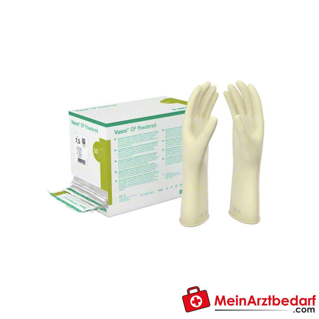 Latex-OP-Handschuhe VASCO OP POWDERED, gepudert, Gr. 6