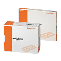 Leukostrip Nahtmaterial-Box Wundnahtstreifen 5 Streifen, 102x6,4mm