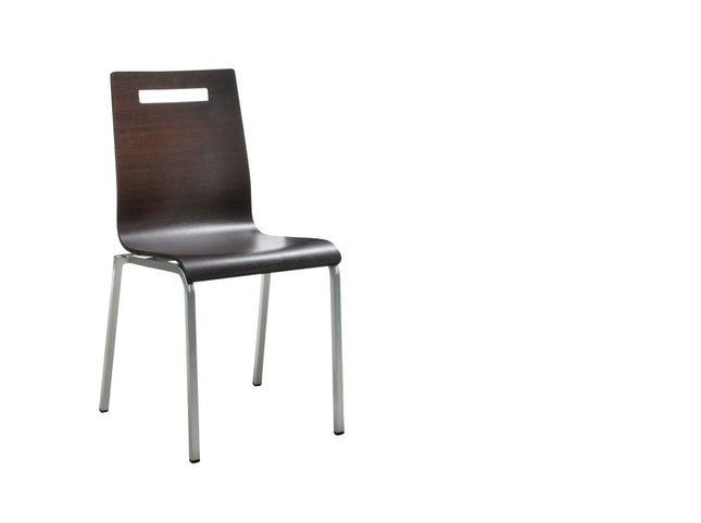 Mayer Stapelstuhl myLife 2119 Davos-Eiche Perlsilber