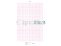 ECG paper for Siemens Megacart-Burdick E350, 210x300mm, No. 9657867, 200 sheets