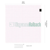 EKG-Papier f. Hellige EK 53/56 Faltp. 130mmx50m, 370 Blatt, Nachbau