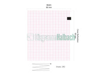 ECG Z-fold paper for Mac 400, 80mmx90mm, 280 sheets