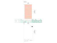 ECG paper for Cardisuny 501/AX BX/DX, folded paper 63mmx50m, 500 sheets