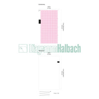EKG-Papier f. Cardiorapid 131, Dot-Card 66010002, 134mmx25m