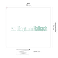 Registrierpapier f. Doppler Logidop 1-6, 112x100mm, 400Bl., Nr. 3002018