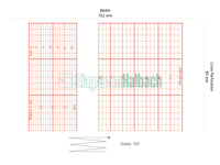 CTG paper Carefusion for Corometrics 115, 116, 150, 151, 170 series, 4305BAO/DAO, 152mmx90mm, 160 sheets
