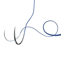 Nahtmaterial Optilene blau, DS 16, USP 5/0, Fadenlänge 45 cm
