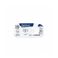 Suture material Optilene DS19, USP 3/0, thread length 75cm *Successor product to Premilene*