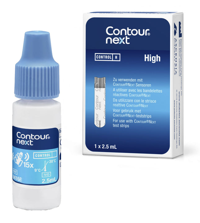 Contour Kontroll-Lösung, hoch für Contour Next-Sensoren
