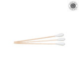 Plastic cotton swabs, length 15cm, swab Ø10x35mm
