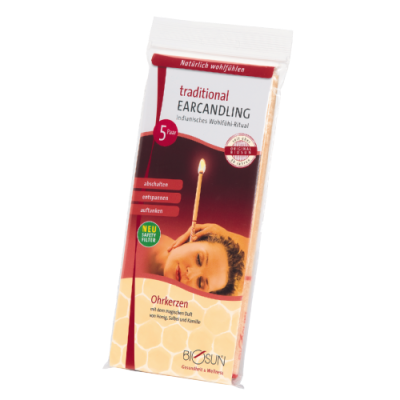 Biosun Hopi- u. Aroma Ear Candles, Traditional, 10 pcs