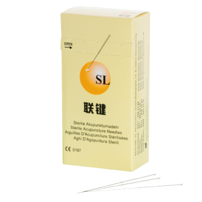 SL-Acupuncture, without Guide Tube, 0.22x13mm, Silver Handle