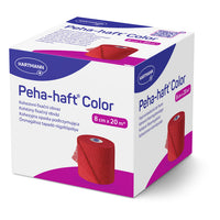 Peha-haft Color 6cmx20m, rot, latexfrei