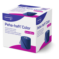 Peha-haft Color 10cmx20m, blau, latexfrei