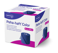 Peha-haft Color 10cmx20m, blau, latexfrei