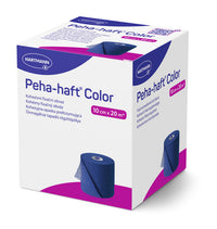 Peha-haft Color 10cmx20m, blau, latexfrei