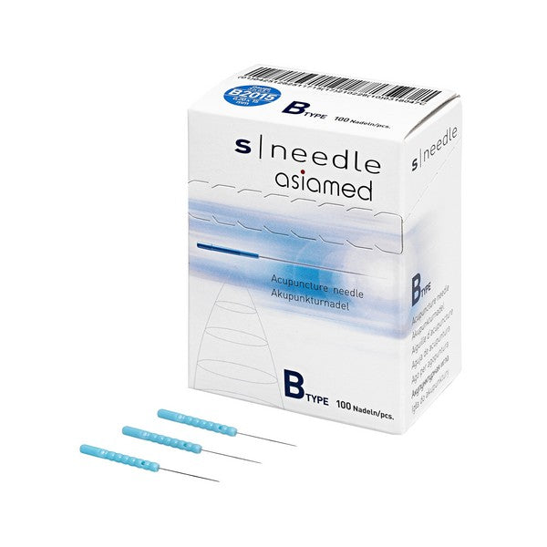 asiamed s-needle Typ B without Guide Tube, hellblue, 0,20x15mm(B2015)