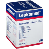 Leukomed 8x10cm, Wundauflage 4x6cm, steril