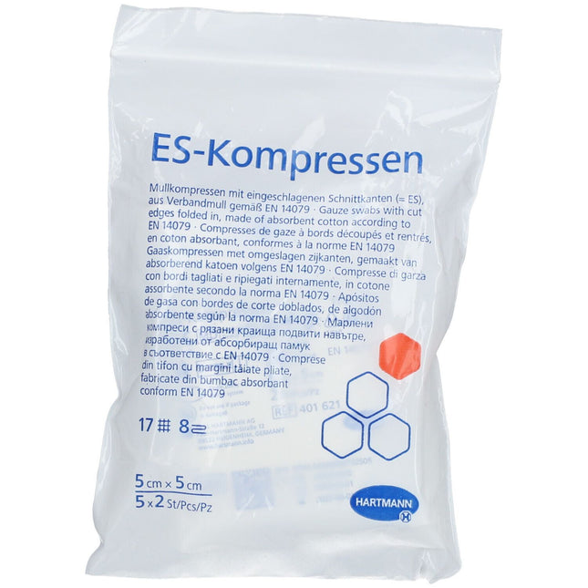 ES-Kompressen 5x5cm, steril, 8fach