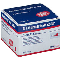 Elastomull haft color rot 6cmx20m