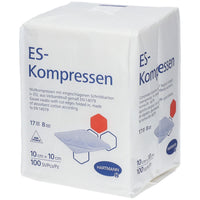 ES-Kompressen 10x10cm,unsteril 12fach