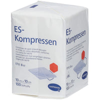 ES-Kompressen 10x10cm, unsteril, 8fach