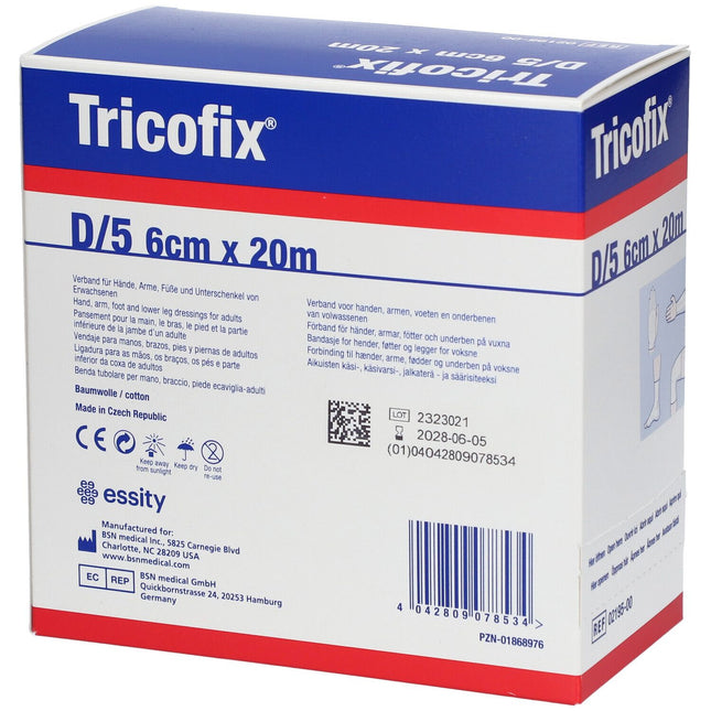 Tricofix 6cmx20m, D/5