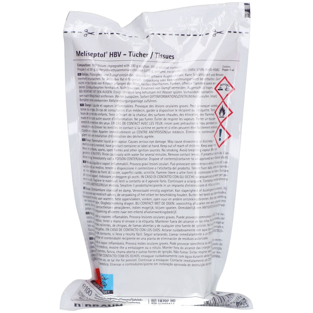 Meliseptol HBV Wipes Dispenser