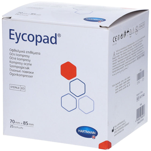 Eycopad-Augenkompressen 70x85mm, steril