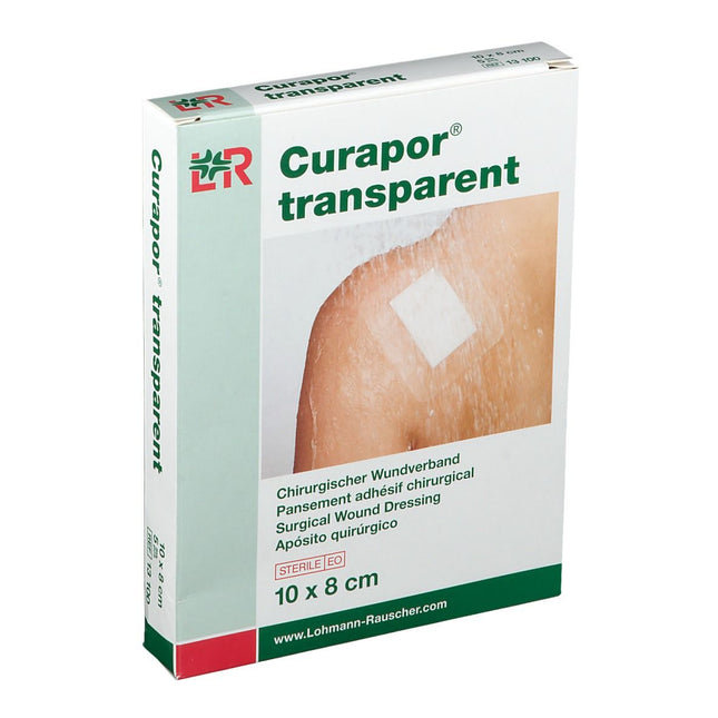 Curapor Wundverband transparent 10x8cm, steril