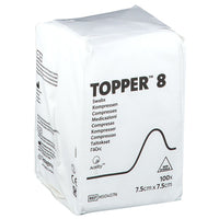 TOPPER 8 7,5 x 7,5 cm unsterile Kompresse