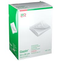 Gazin-Kompressen 10x20cm, steril, 8fach