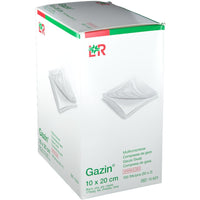 Gazin-Kompressen 10x20cm, steril, 8fach