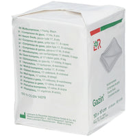 Gazin-Kompressen 10x10cm, unsteril, 8fach
