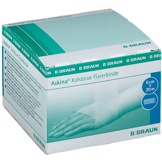 Askina kohäsive Fixierbinde latexfrei, 6cmx20m
