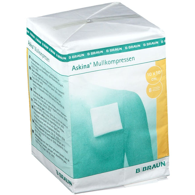 Askina Kompressen 5x5cm unsteril, 8fach