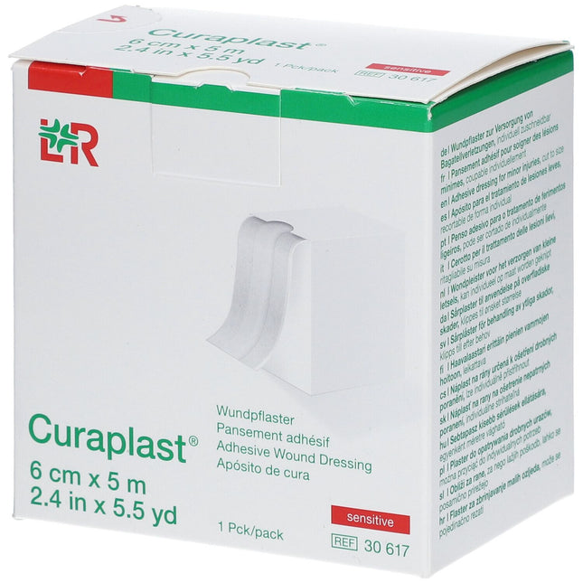 Curaplast Sensitive Wound Dressing Strip 6cmx5m