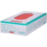 Vasco Nitril white Untersuchungshandschuh, Gr. L, puder-u. latexfrei, unsteril