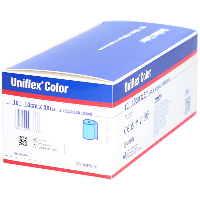 Uniflex color 6cmx5m, red
