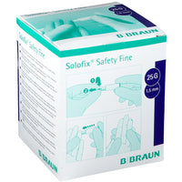 Blood lancets Solofix Safety Fine, G25, penetration depth 1.5mm