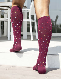 Relaxsan FANCY 810 – Patterned Unisex Cotton Socks with Graduated Compression 15-21 mmHg