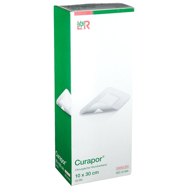 Curapor Wundverband 10x20cm, weiß, steril