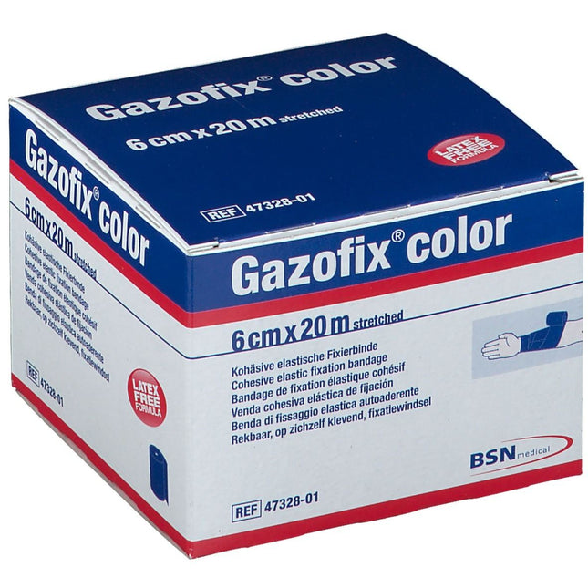 Gazofix Color 6cmx20m, blau