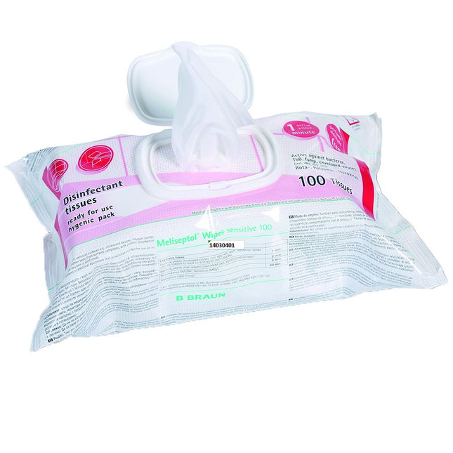 Meliseptol Wipes sensitive, 15,2x20cm, Nachfüllpackung
